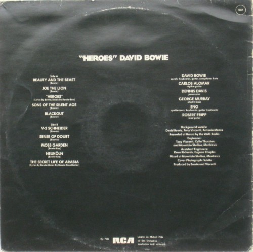 This is a thumbnail + LP 1977 Heroes RCA 961 (AFL1 2522) Turkey Back.jpg
