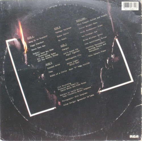 This is a thumbnail + LP 1983 Ziggy Stardust TMP RCA PL 84862(2) Italy Back.jpg
