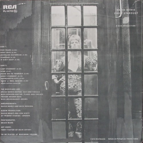 This is a thumbnail + LP 1972 Ziggy Stardust RCA Portugal PL-14702 Back.JPG