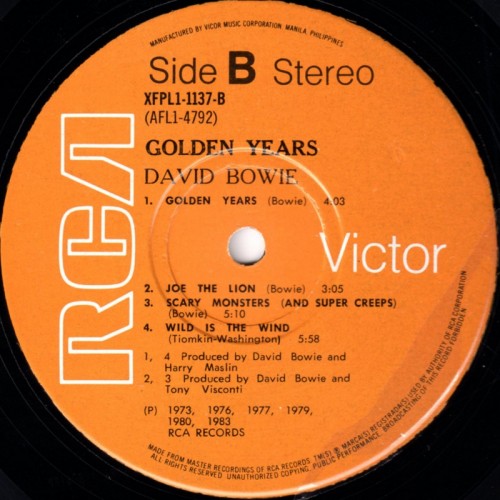 This is a thumbnail + LP 1983 Golden years RCA XFPL1-1137 Philippines Label B.jpg