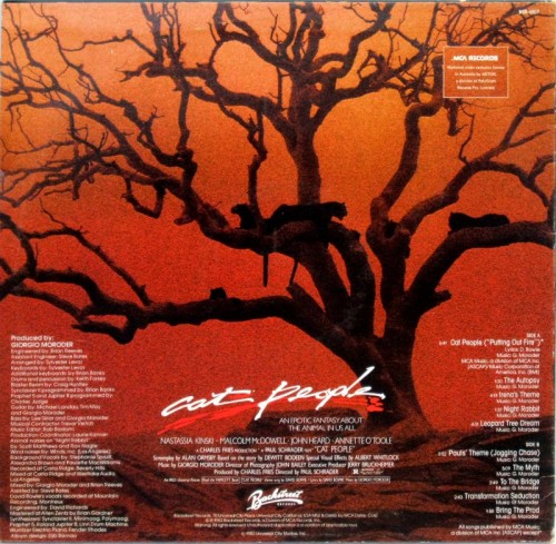 This is a thumbnail + LP 1982 Cat People MCA BSR-6107 New Zealand Back.jpg