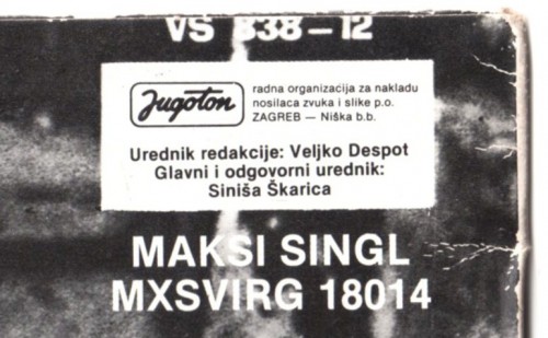 This is a thumbnail + MA 1986 Absolute beginners MXSVIRG 18014 Yugoslavia Back detail URC.jpg