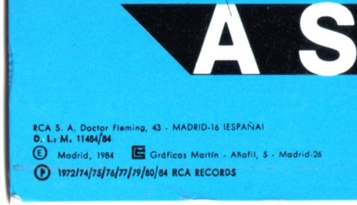 This is a thumbnail + LP 1984 Fame and fashion PL 84919 Spain Back footer.jpg