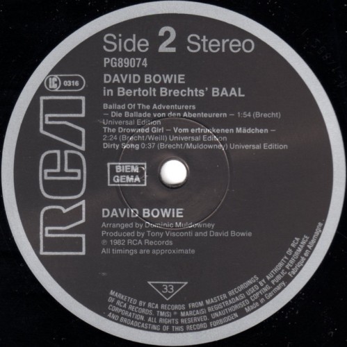 This is a thumbnail + MA 1982 Baal RCA PG 89074 Germany Label 2.jpg