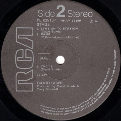 This is a thumbnail + LP 1978 Stage RCA PL 02913(2) UK black Italian label Label 2.jpg
