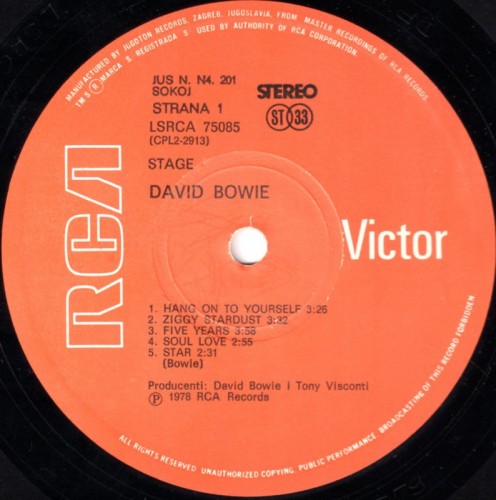 This is a thumbnail + LP 1978 Stage RCA LSRCA-750856 Yugoslavia alt Label 1.jpg