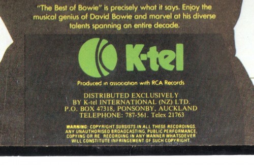This is a thumbnail + LP 1980 Best of Bowie K-Tel NA 580 New Zealand Alt Back footer.jpg