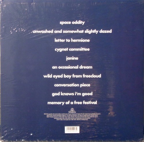 This is a thumbnail + LP Space Oddity Parlophone 2019 (black) DBSOLP50 Back holster.JPG