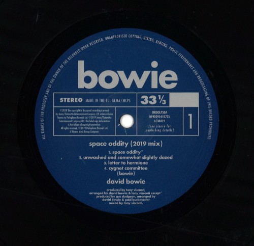This is a thumbnail + LP Space Oddity Parlophone 2019 (black) DBSOLP50 Label 1.jpg