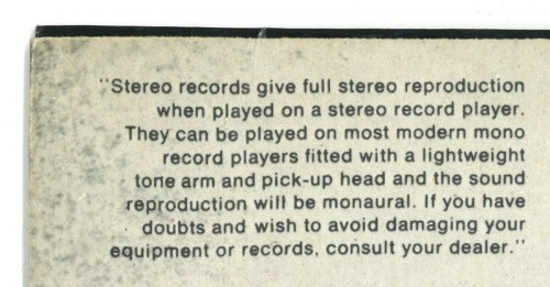 This is a thumbnail + LP Hunky Dory France 443041 price code U 1972 Back detail ULC.jpg