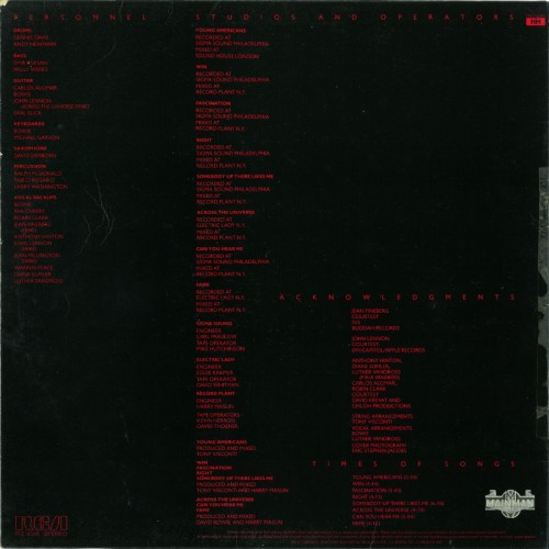 This is a thumbnail + LP Young Americans UK RS 1006 Reissue 19xx - Back.jpg