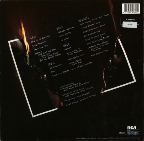 This is a thumbnail + LP 1983 Ziggy Stardust the Motion Picture RCA PL 84862(2) Germany-Europe Back.jpg