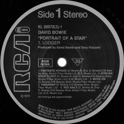 This is a thumbnail + LP Portrait of a star Germany NL 89078(3) 1984 BIEM-GEMA Label A.jpg