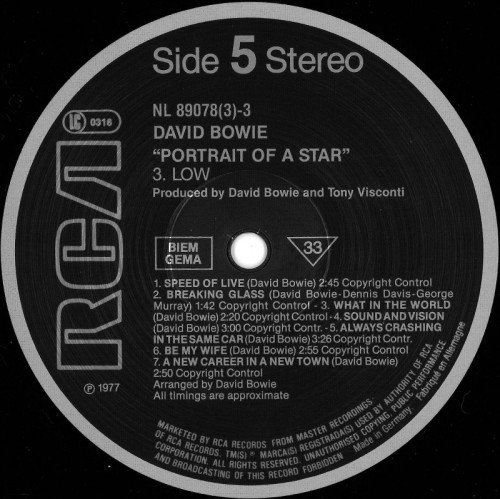 This is a thumbnail + LP Portrait of a star Germany NL 89078(3) 1984 BIEM-GEMA Label E.jpg