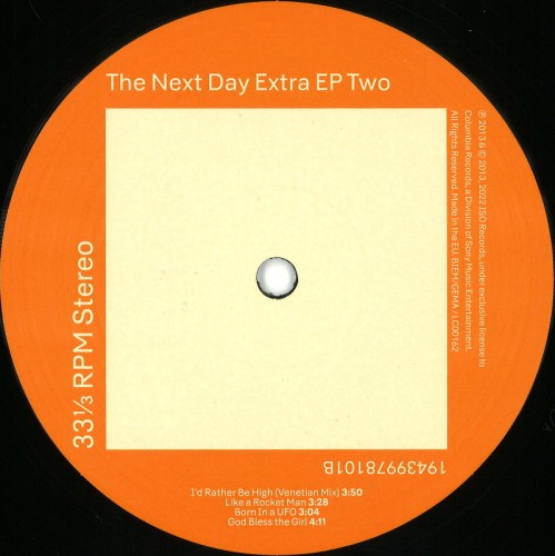 This is a thumbnail + The Next Day Extra EP - Label B.jpg