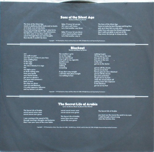 This is a thumbnail + LP 1977 Heroes RCA AFL1-2522 USA Inner 2.jpg