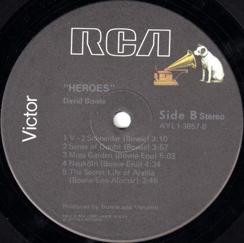 This is a thumbnail + LP 1980 Heroes RCA AYL1-3857 USA Label B.jpg