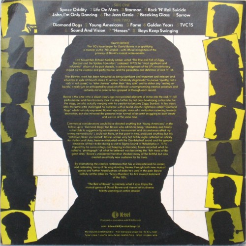 This is a thumbnail + LP 1980 Best of Bowie K-Tel NE 1111 Israel Back.JPG