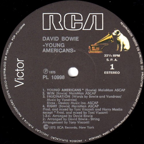 This is a thumbnail + LP 1975 Young Americans PL 10998 Portugal Label 1.jpg