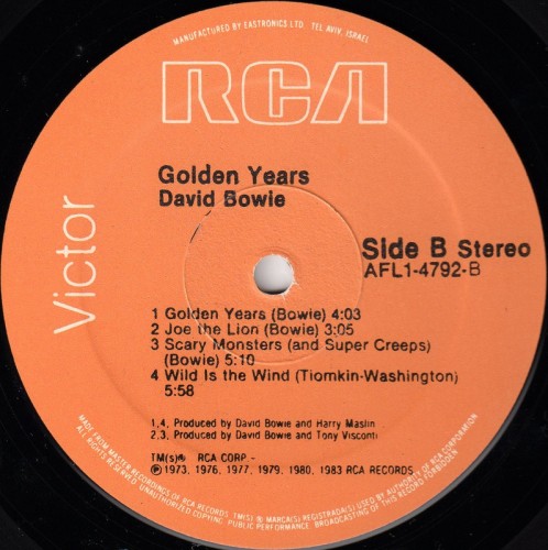 This is a thumbnail + LP 1983 Golden Years AFL1 4792 Israel Label B.JPG