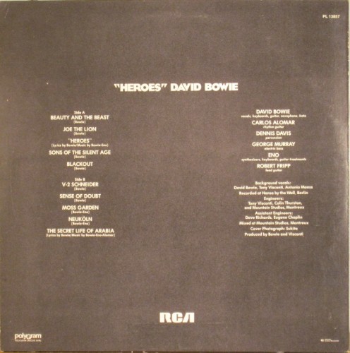 This is a thumbnail + LP 1981 Heroes RCA PL 13857 Portugal Back.jpg