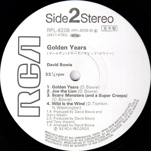 This is a thumbnail + LP 1983 Golden Years RPL-8206 Japan Front Label 2.JPG