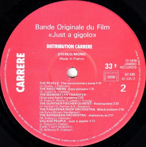 This is a thumbnail + LP 1979 Just a Gigolo Jambo 67.335 France Label 2.jpg