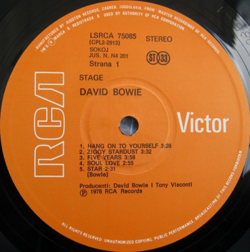 This is a thumbnail + LP 1978 Stage RCA PL LSRCA-750856 Yugoslavia Label 1.jpg