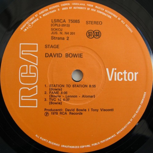 This is a thumbnail + LP 1978 Stage RCA PL LSRCA-750856 Yugoslavia Label 2.jpg