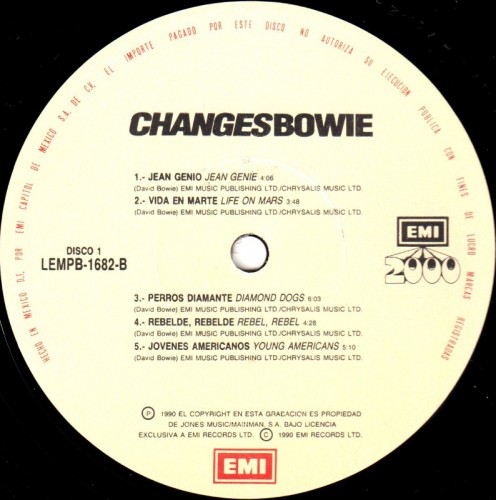 This is a thumbnail + LP 1990 Changes EMI 117-0001682 Mexico Label 1-B.jpg