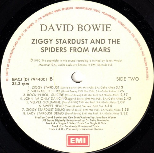 This is a thumbnail + LP 1990 Ziggy Stardust EMI EMCJ 7944001 South-Africa Label 2.jpg